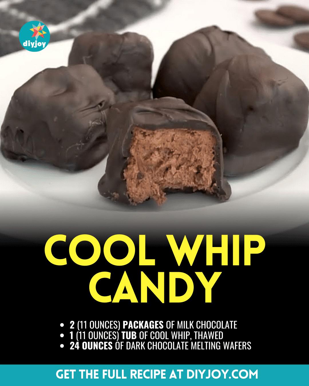 Easy 3-Ingredient Cool Whip Candy Recipe