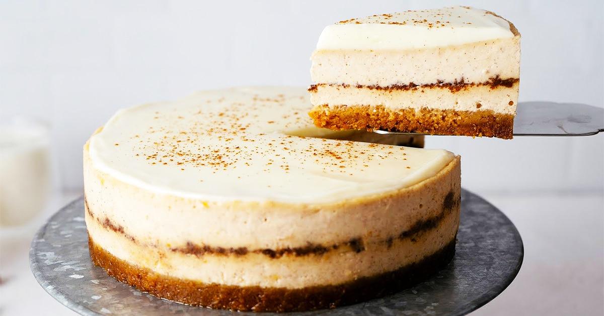 Cinnamon Roll Cheesecake Recipe