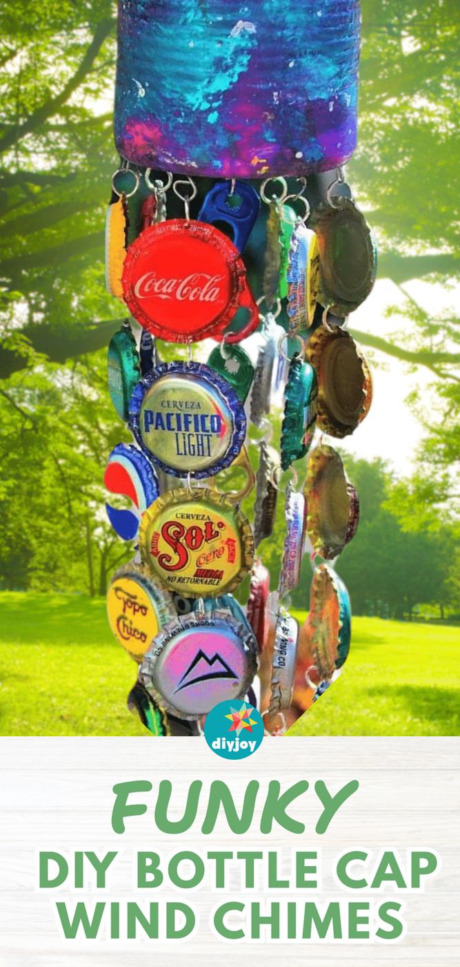 DIY Bottle Cap Wind Chimes