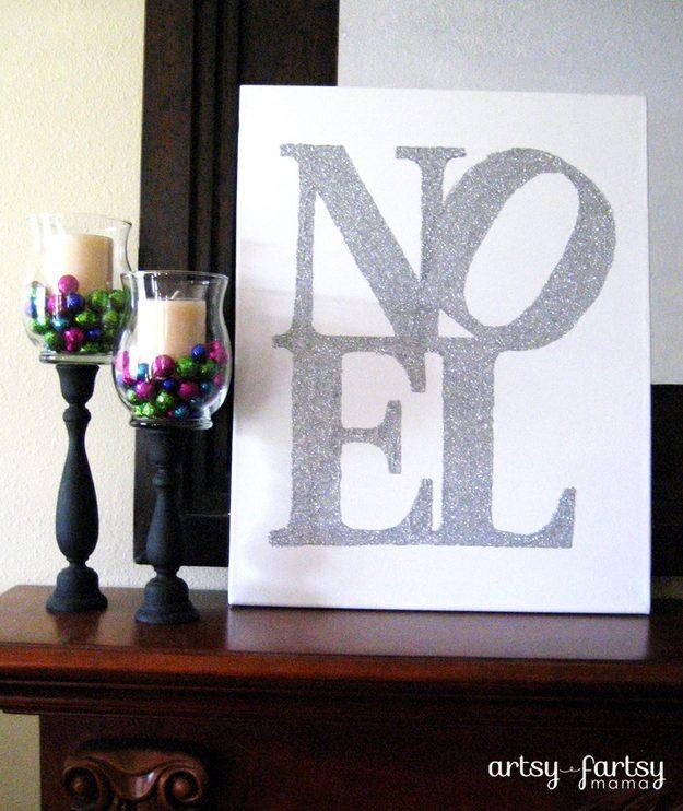 Awesome DIY Christmas Home Decorations and Homemade Holiday Decor Ideas - Quick and Easy Decorating ideas, cool ornaments, home decor crafts and fun Christmas stuff | Crafts and DI