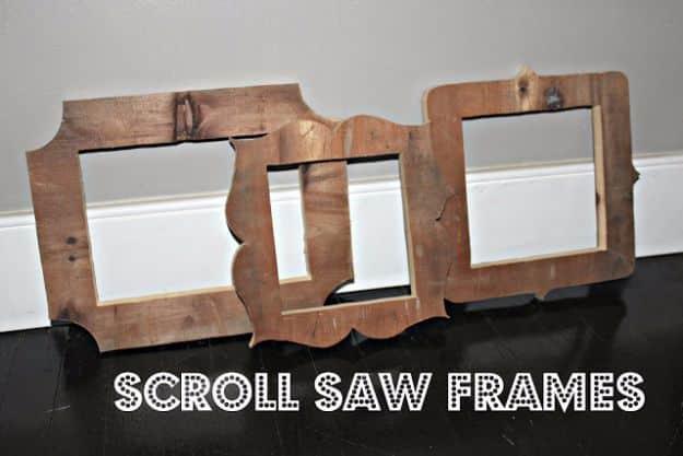 Cool Woodworking Tips - Scroll Saw Frames - Easy Woodworking Ideas, Woodworking Tips and Tricks, Woodworking Tips For Beginners, Basic Guide For Woodworking - Refinishing Wood, San