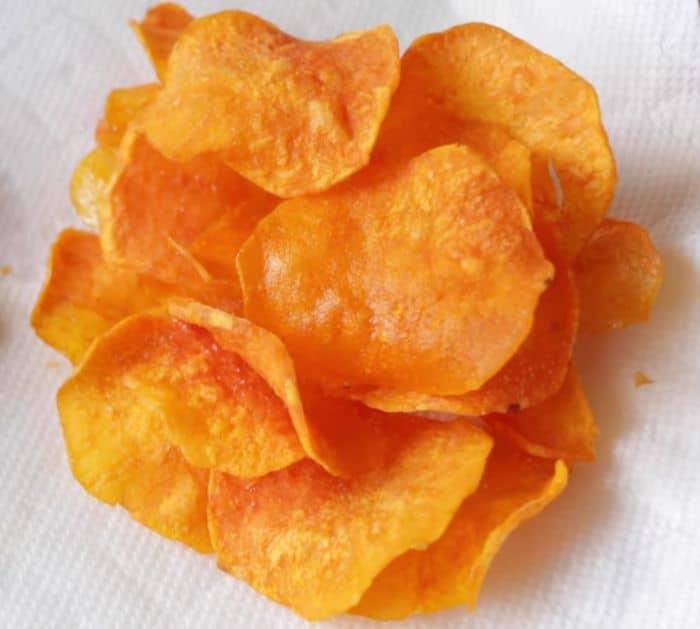 Easy Crispy Sweet Potato Chips Recipe