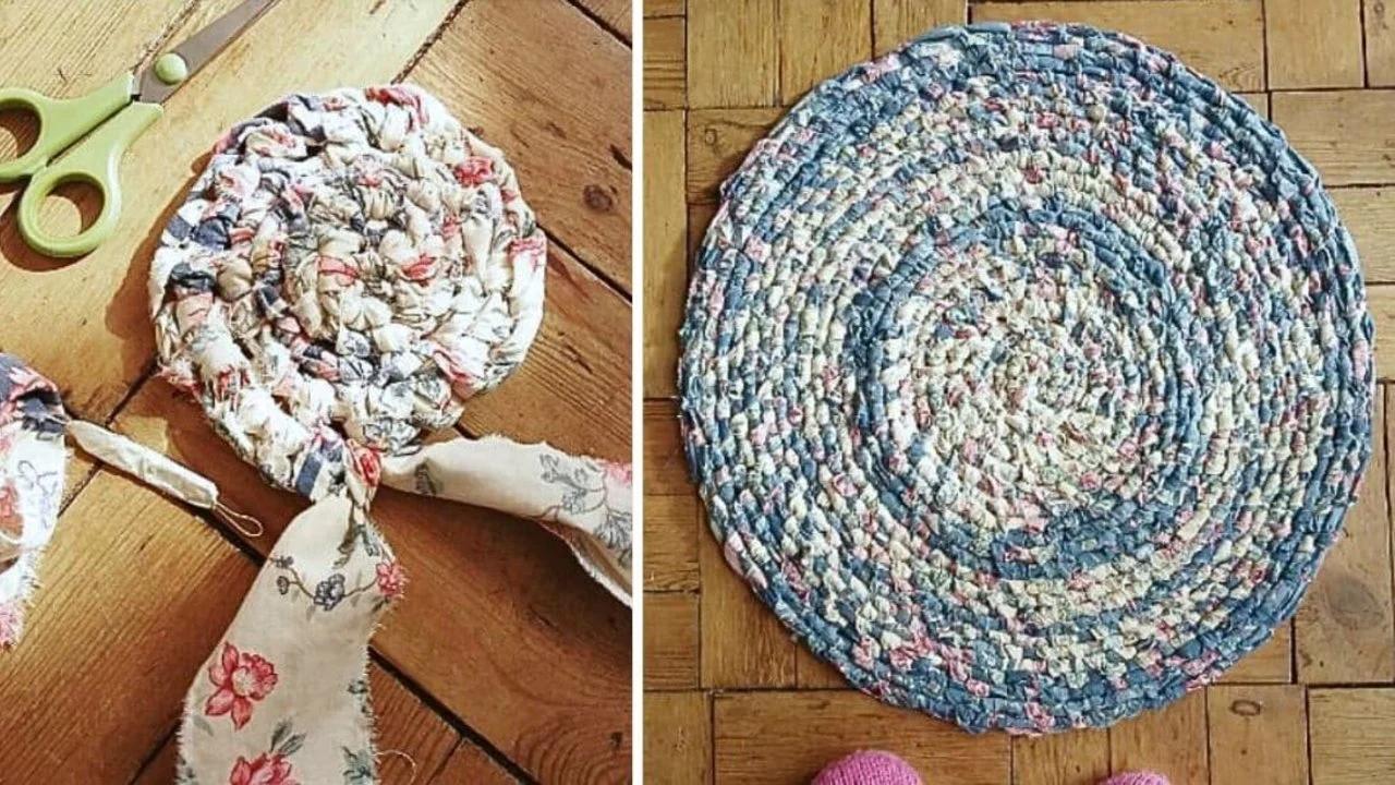 Round Amish Knot Rug Tutorial