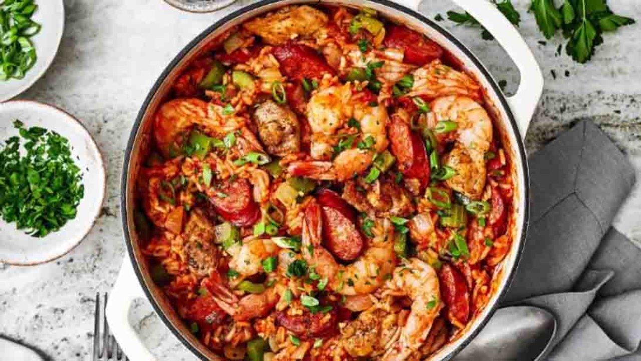 One-Pot Cajun Jambalaya Recipe
