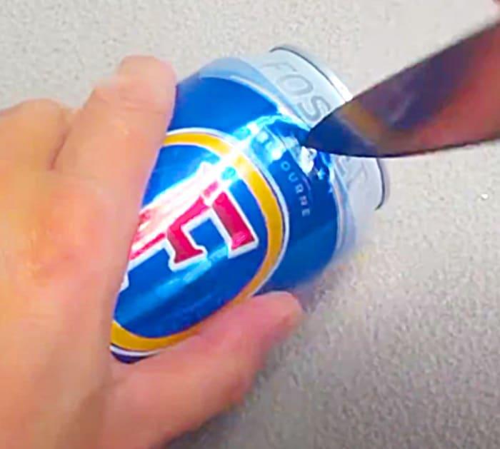 How To Make a Beer Can Sculpture - Beer Can Artwork - Home decor Ideas