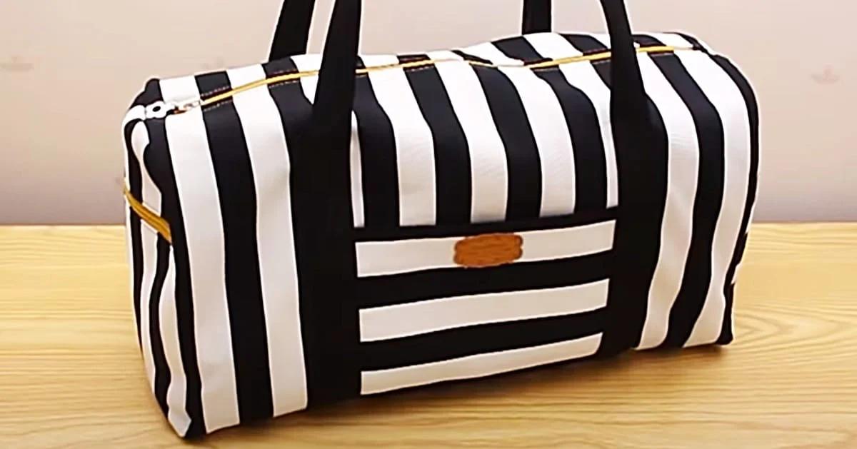 How To Sew A Weekender Bag With Free Pattern