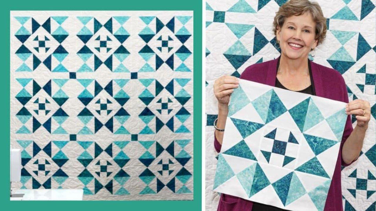 Sunshine Shoofly Quilt Pattern With Jenny Doan