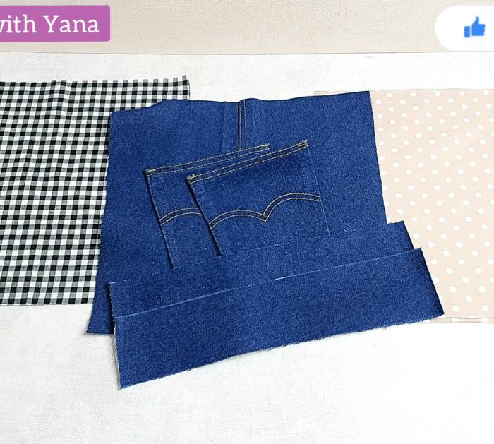Materials for Denim Jeans Bag