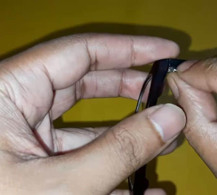 How to Fix Broken Eyeglasses Arm Without Screw