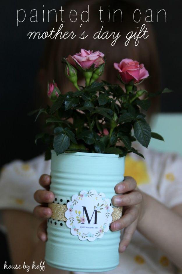 Painted Tin Cans, simple enough for a beginner's initial attempt at the idea and proof a small change makes a real difference