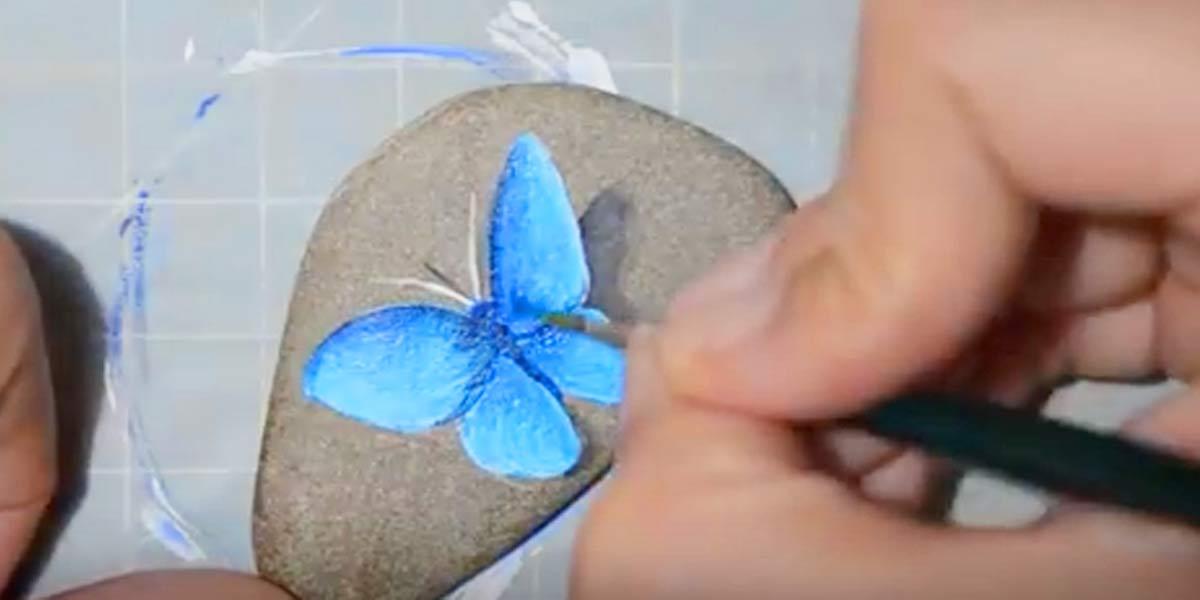 Rock Painting Is The Trending Craft Right Now. Watch This One Transform To See Why.