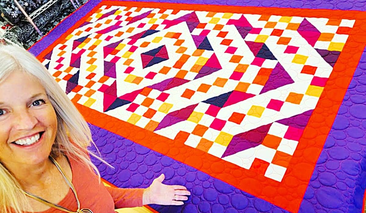 Plaza Pattern Beginner’s Fat Quarter Quilt