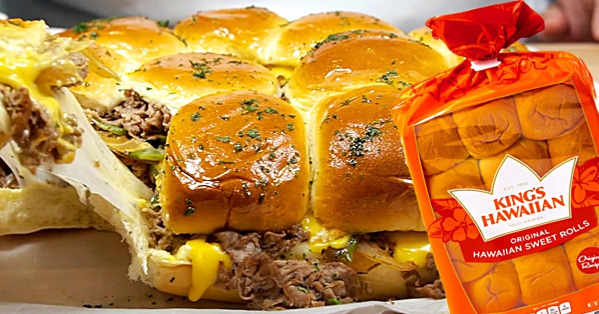 Philly Cheesesteak Slider Recipe