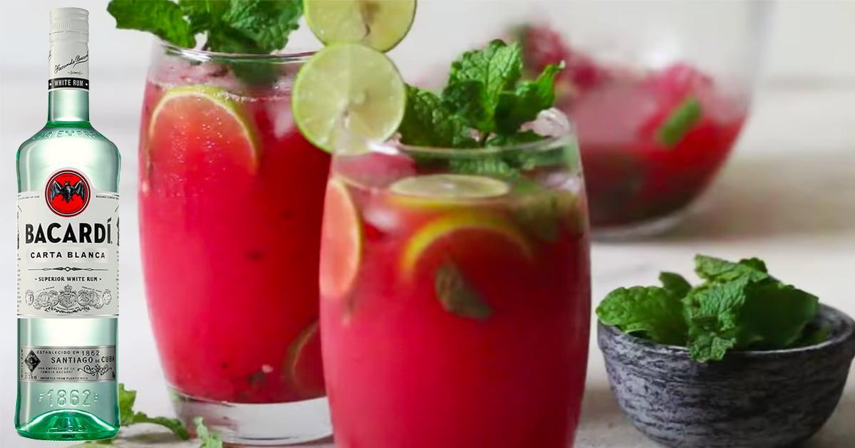 How To Make Watermelon Mojitos