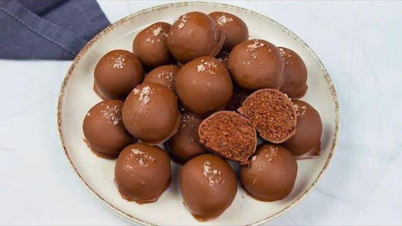 Coconut Brownie Truffles Recipe