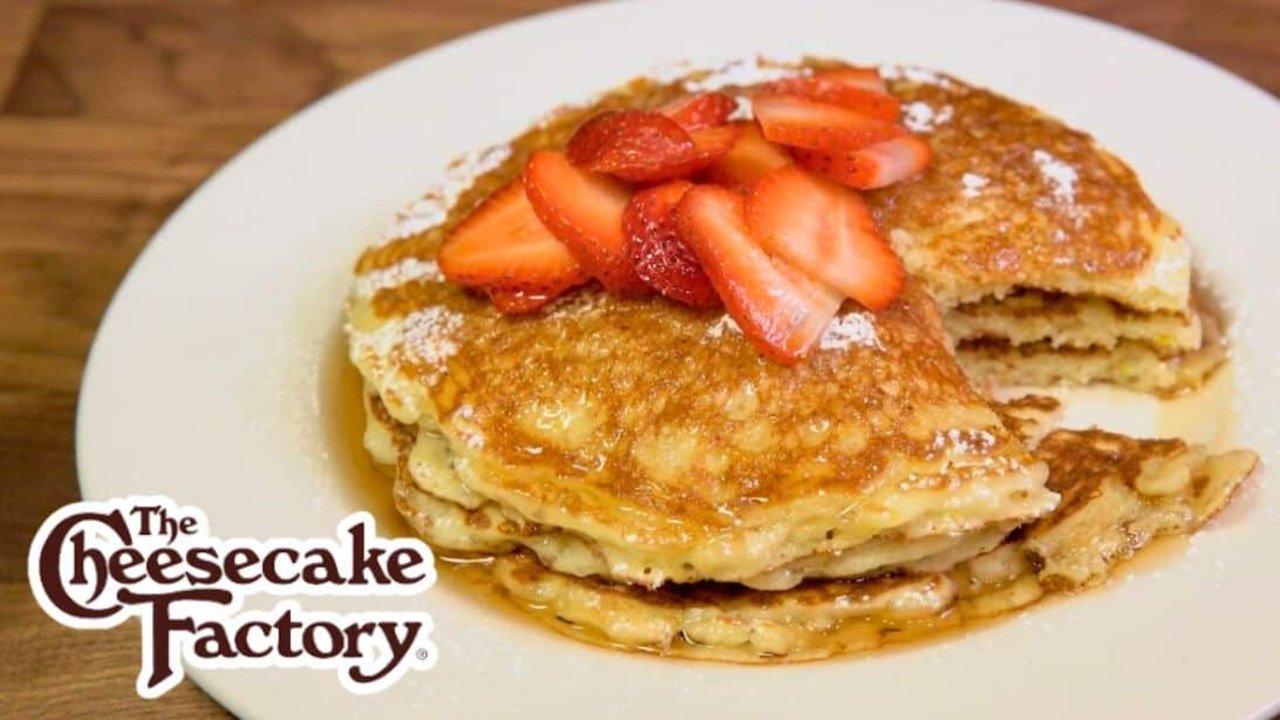 The Cheesecake Factory Lemon-Ricotta Pancakes