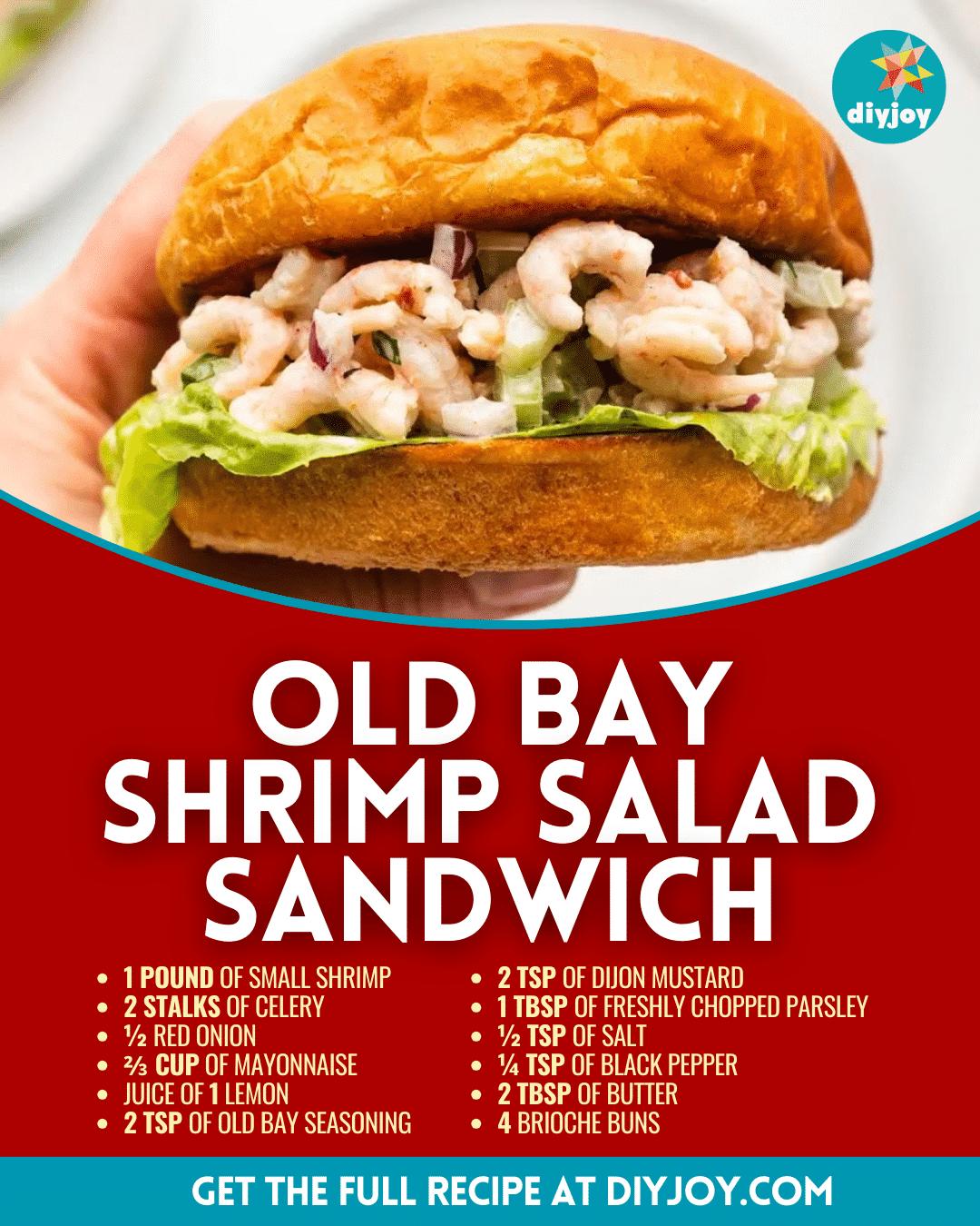 Old Bay Shrimp Salad Sandwich Recipe