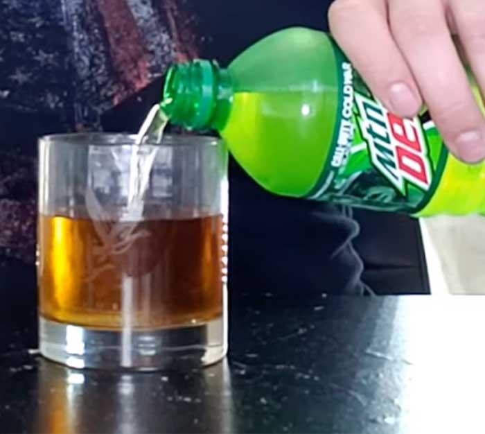 Mountain Dew In Jolly Rancher Cocktail - Easy Cocktail