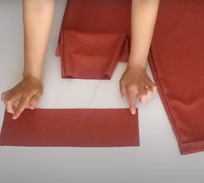 Trouser sewing tutorial for beginners