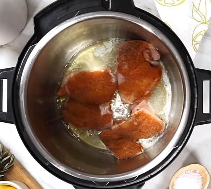 Instant Pot Zest Lemon Chicken Recipe Ingredients