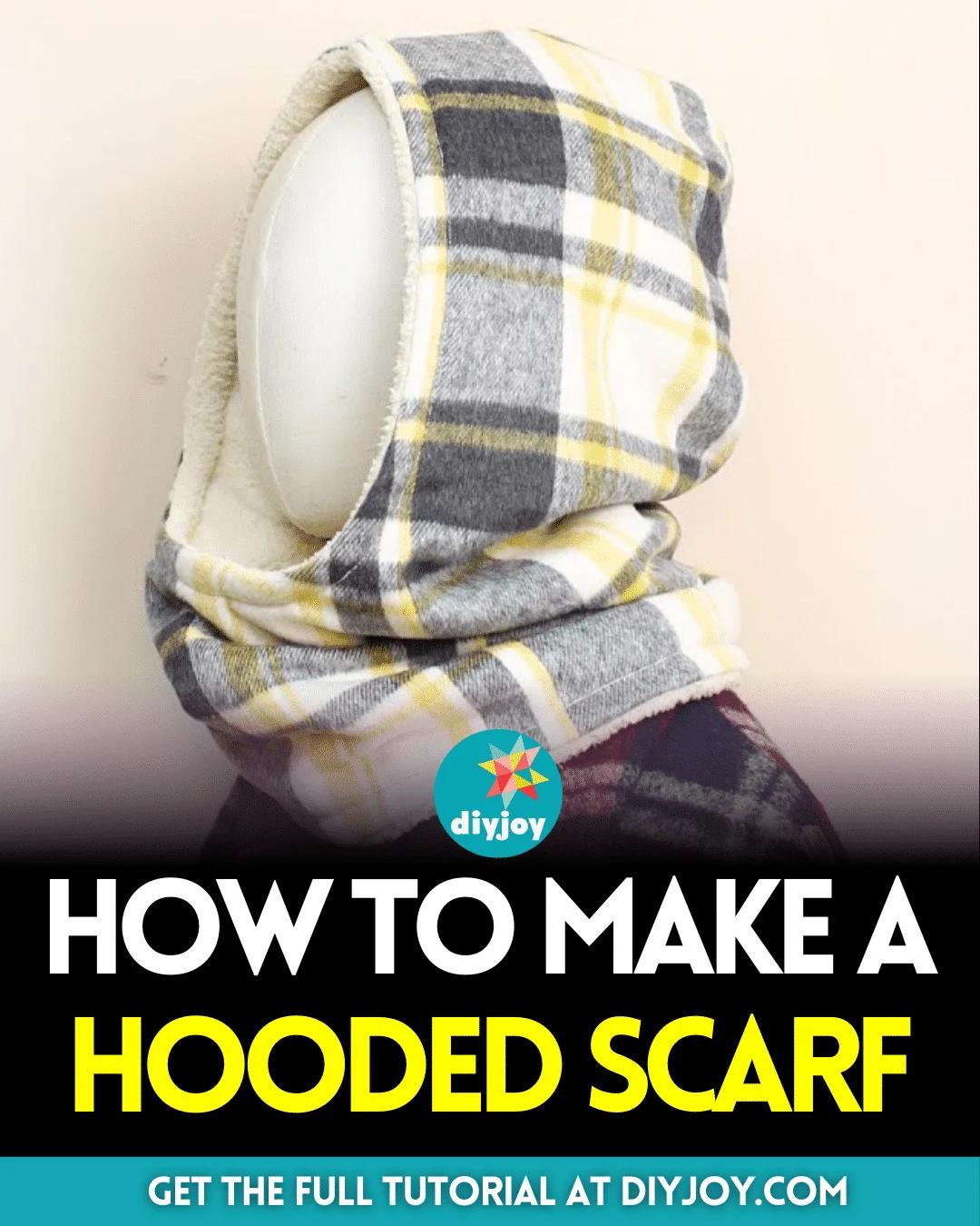 How to Make a Hooded Scarf