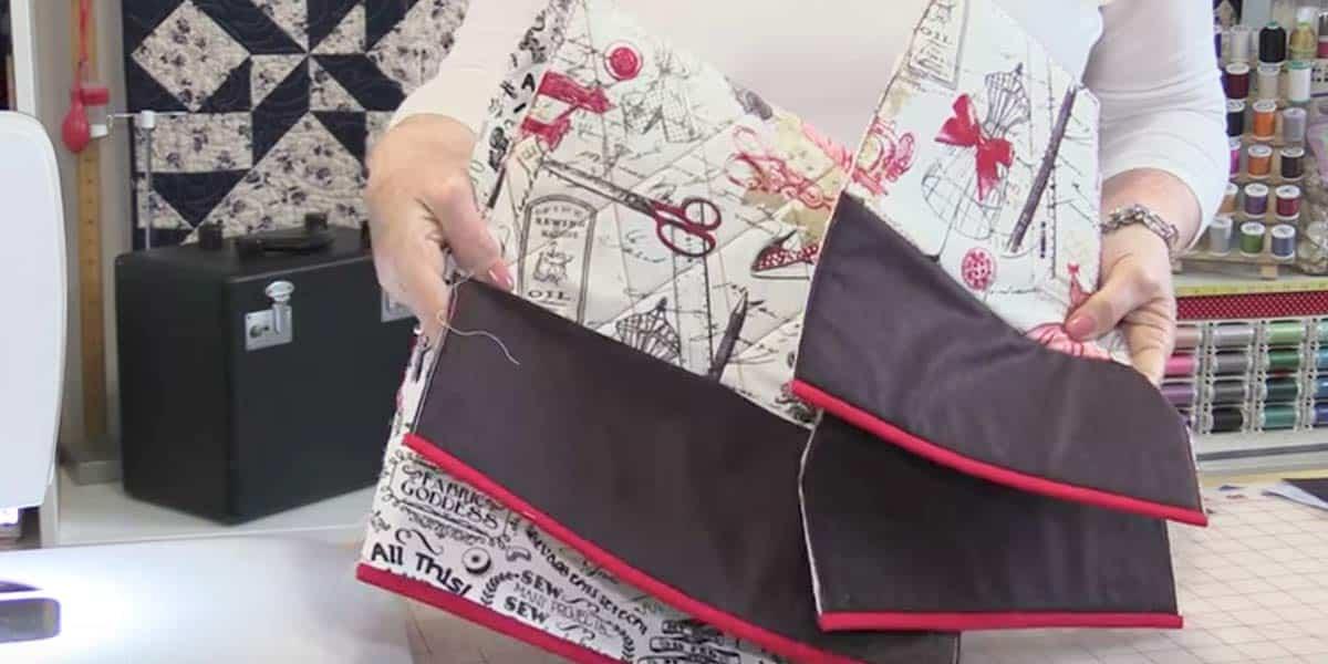 She Sews This Fabric Together, Adds Trim, Then Next She Makes An Item All Of Us Need!