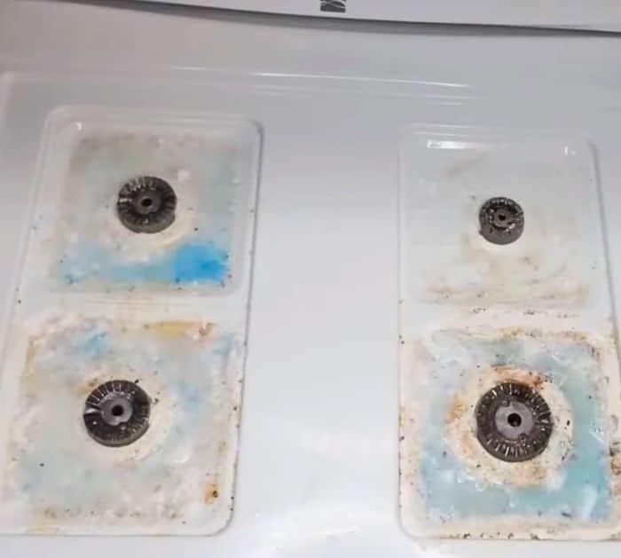 Easy Way to Clean White Stovetop Stains