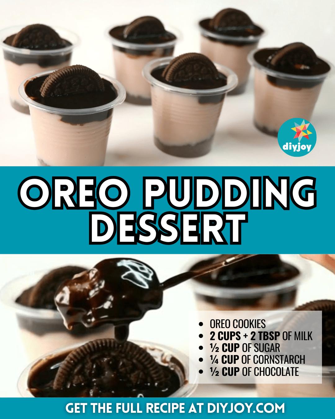 Easy Oreo Pudding Dessert Recipe