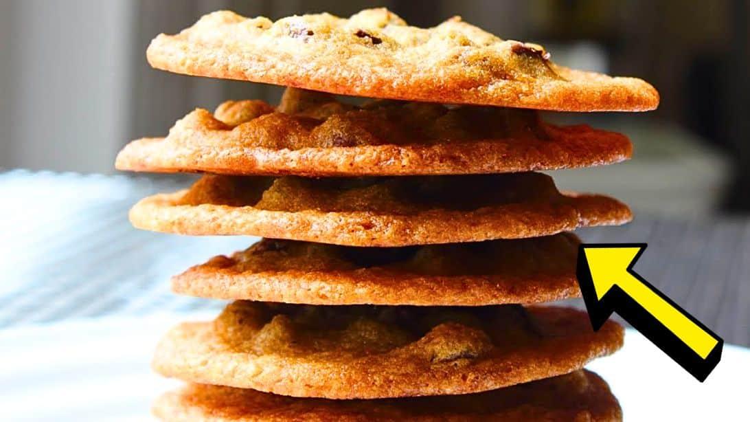Learn How to Make Thin Chocolate Chip Cookies