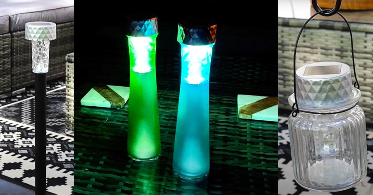 Dollar Tree Solar Light Hacks