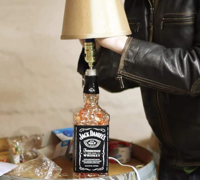How To Make DIY Bottle Lamp