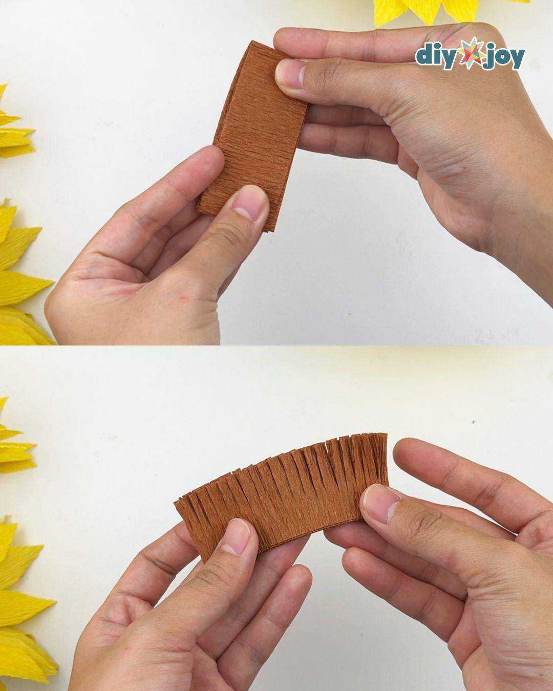 Sunflower Crepe Paper — giant paper flowers