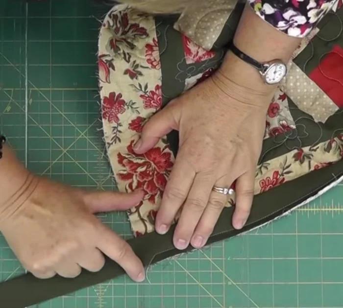 Jenny Doan quilt binding so perfect