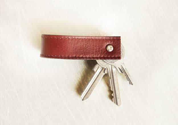 Stylish Key Chain, a homemade gift, easy to fit into a free afternoon and better looking than a store bought version
