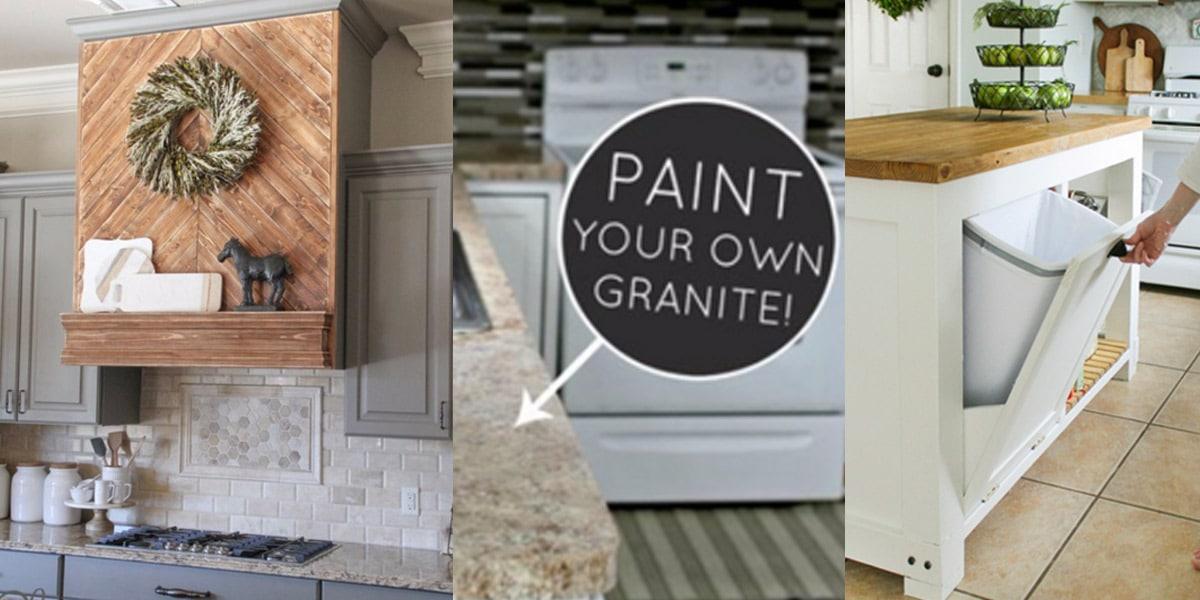 21 Simple DIY Kitchen Makeover Ideas on a Budget