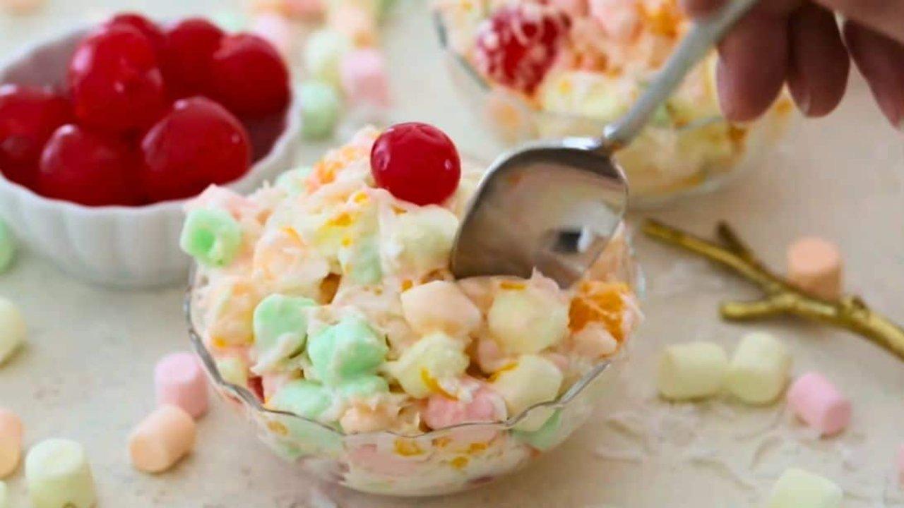 Old-Fashioned Ambrosia Salad Recipe