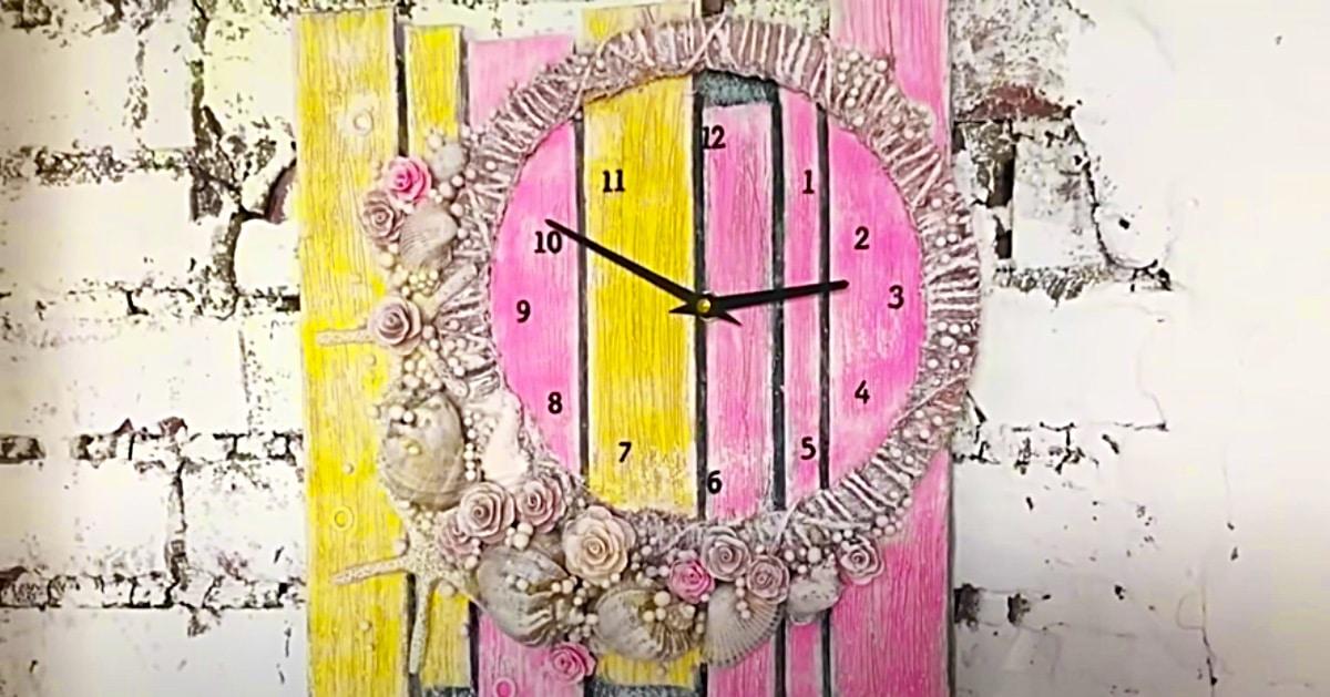 How To Make A Cardboard Clock