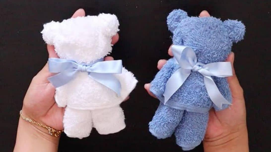 DIY Teddy Bear Towel