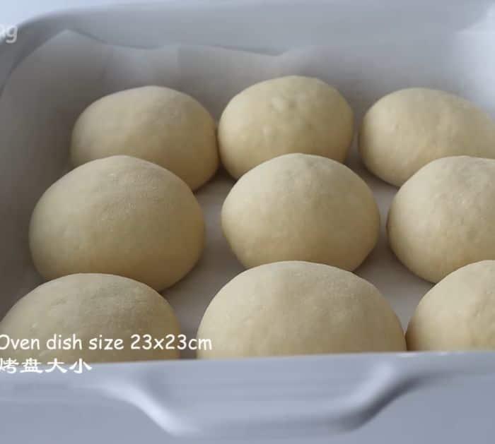 Super Fluffy No-Knead Milk Buns Ingredients