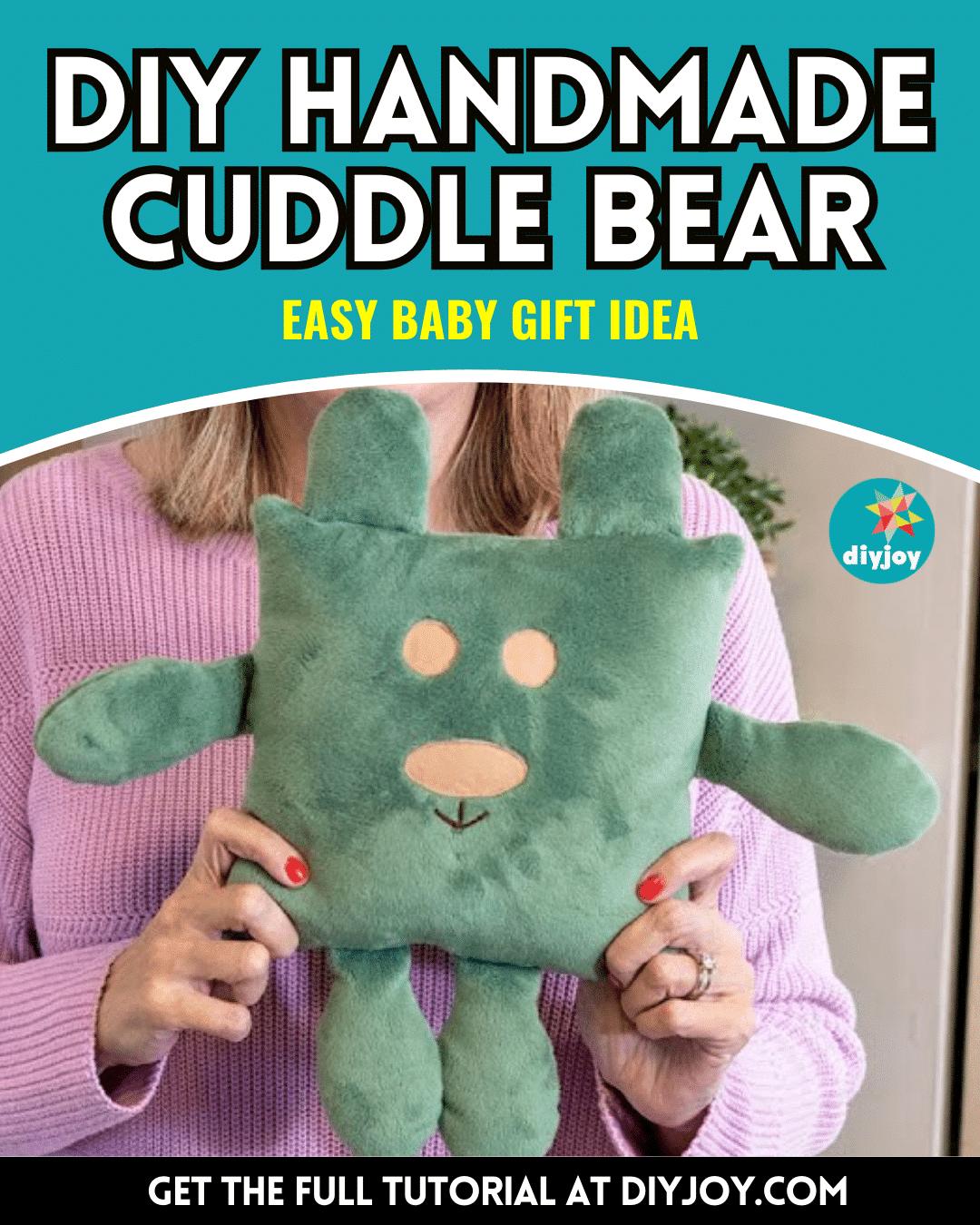 Easy Cuddle Bear Sewing Tutorial