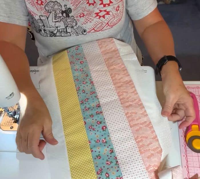 Quick Jelly Roll Quilt Tutorial