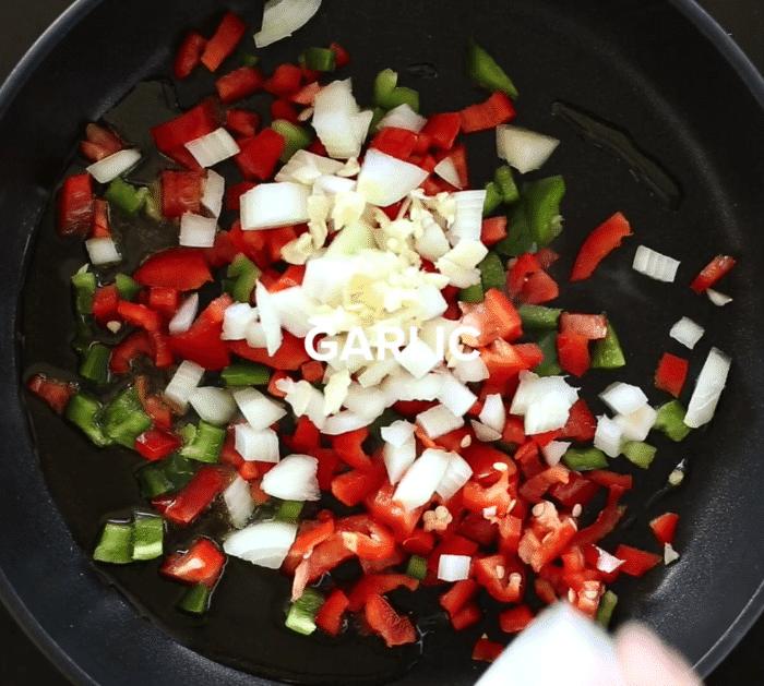 Ingredients for Shrimp Quesadilla