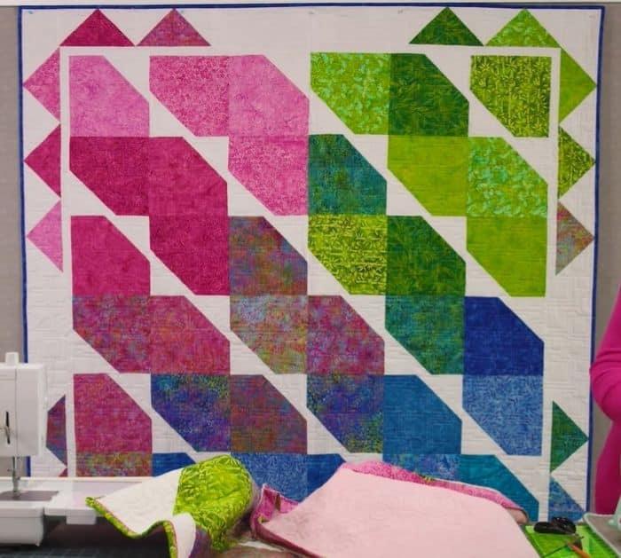 How to Make a Trailing Squares Quilt Project