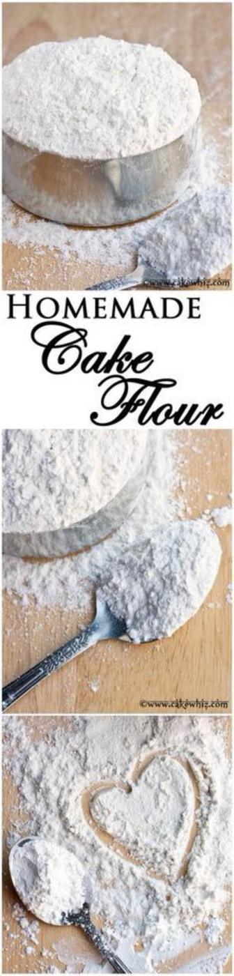 Homemade Cake Flour, a smarter kitchen shortcut, and a job that goes faster every time after the first