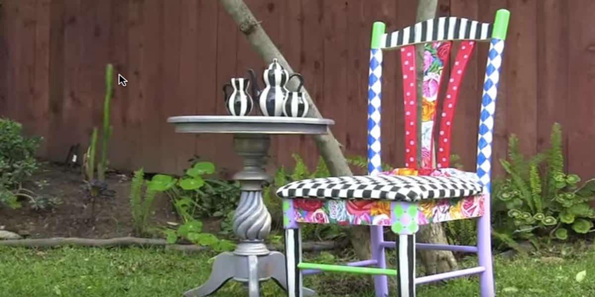 DIY Alice in Wonderland Chair