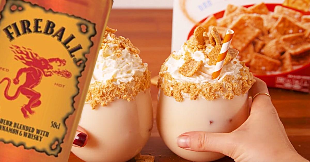 Fireball Cinnamon Toasties Christmas Drink Recipe