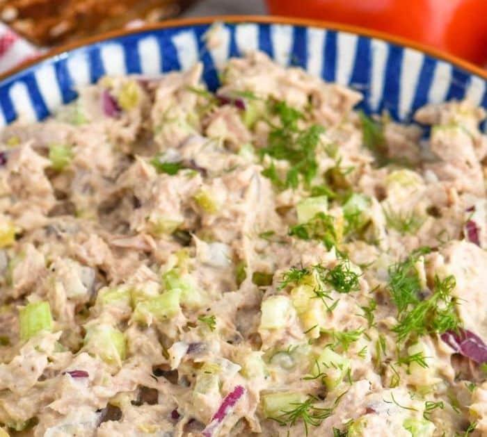 How to Make Tuna Salad Cucumber Bites