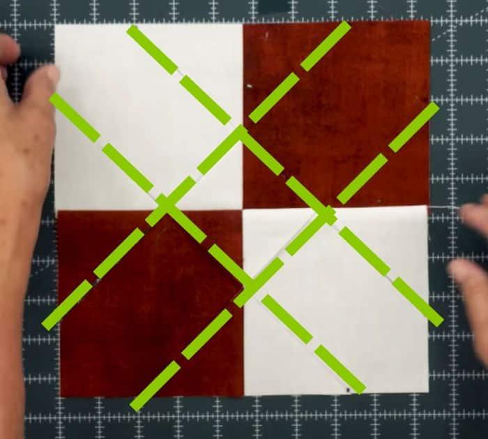 Easy Disappearing Four Patch Materials (1)