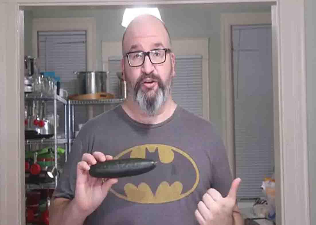 Store the cucumbers in the counter at room temperature