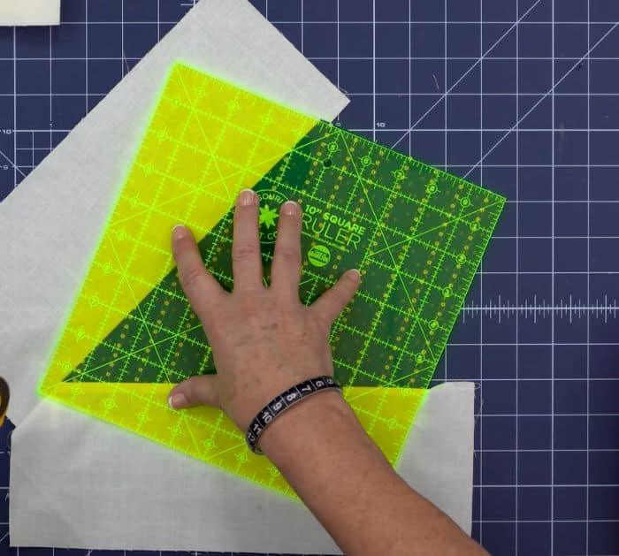 Easy Stretched Periwinkle Quilt